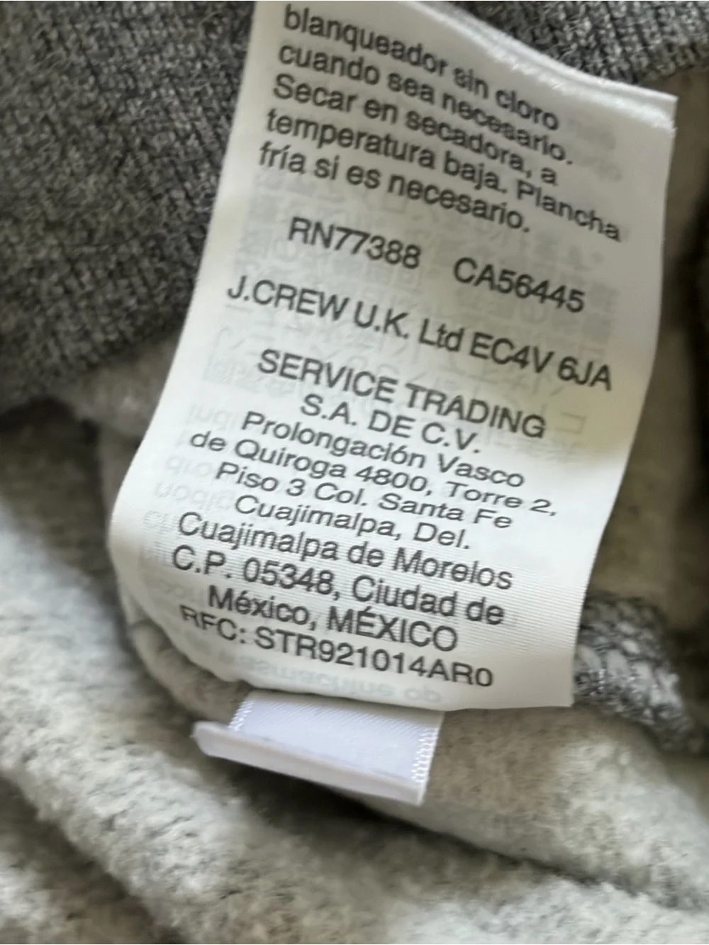 J. Crew Men’s Heather Gray Crewneck Sweatshirt Size MEDIUM EUC